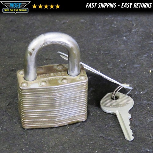 Vintage master lock pin - master,