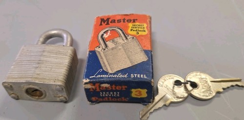 Vintage master lock 3 - vintage,