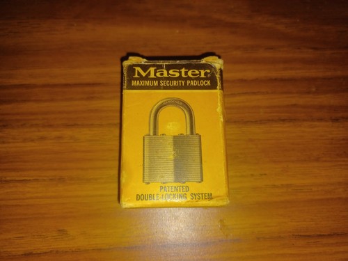 New old stock master lock - old,