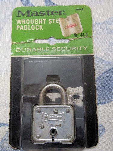 Vintage master lock - lock, company