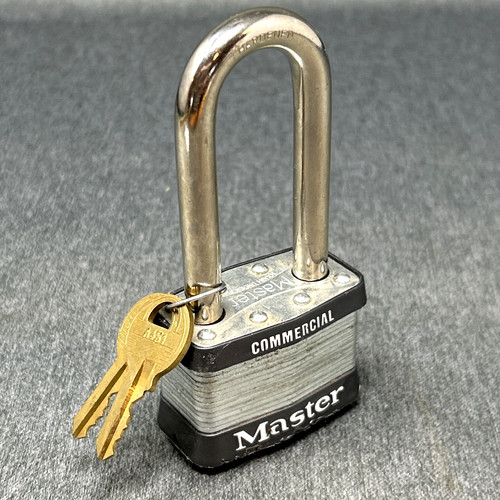Old master lock padlock - old,