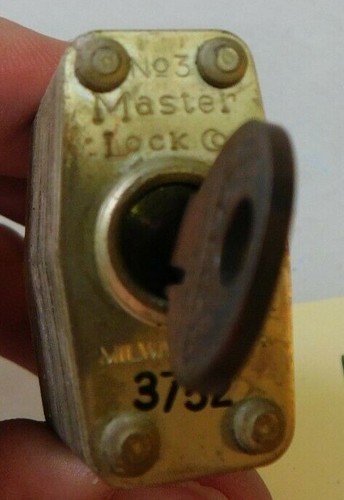 Vintage master lock 3572 - master,