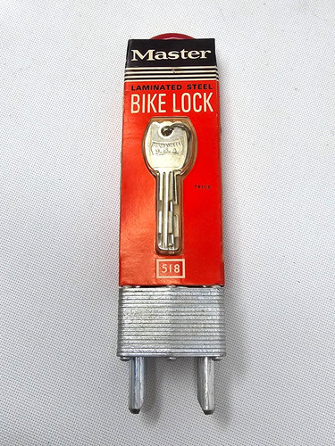 Vintage master lock - vintage, bike